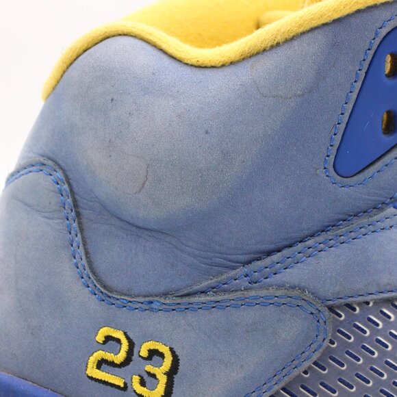 Nike Air Jordan 5 Retro JSP Laney Men's 12 Blue Athletic Sneakers CD2720-400 - Picture 10 of 10